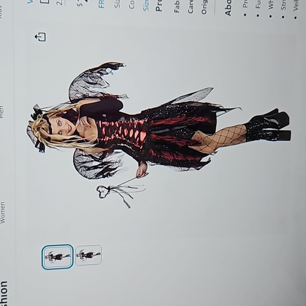 DISGUISE WOMEN'S VAMP FAIRY COSTUME